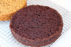 eggless chocolate sponge cake