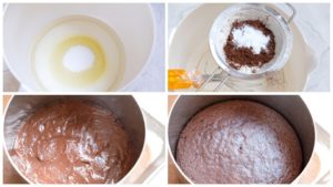 eggless chocolate sponge cake