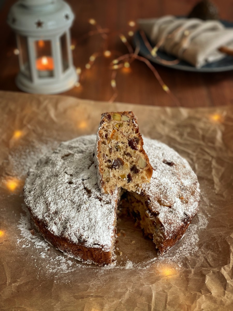 No, Christmas pudding is not an English fruitcake, but it does take courage
