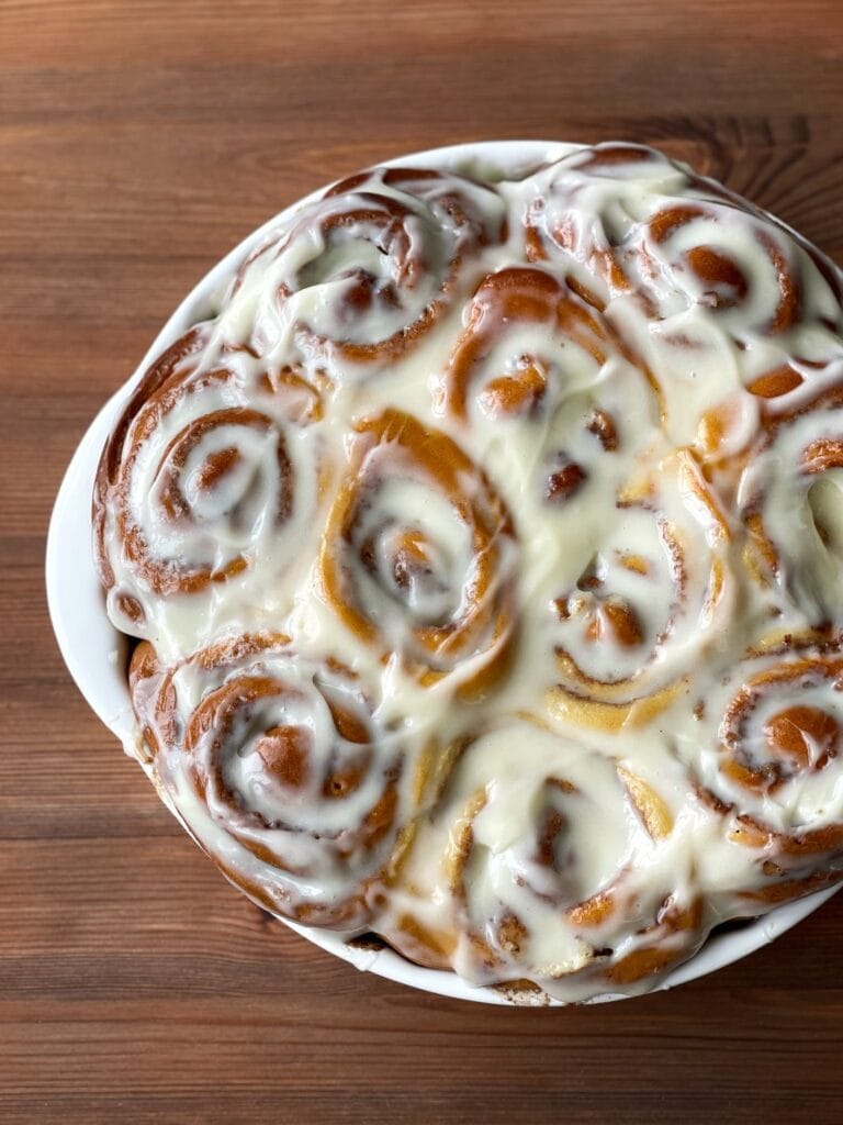 cinnamon rolls no cream cheese