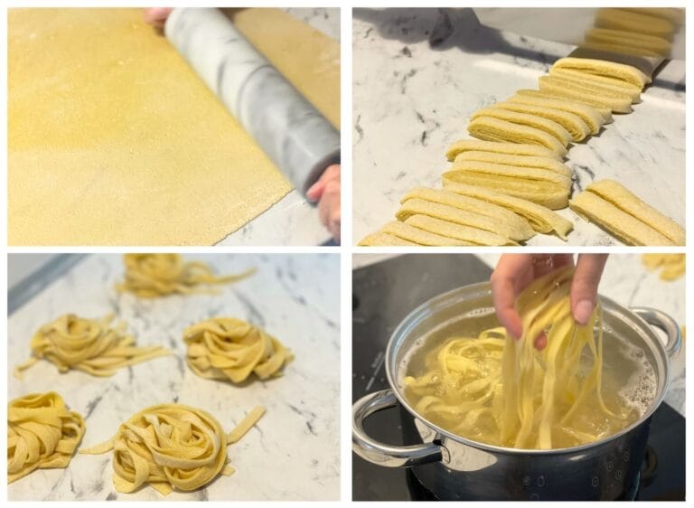 Egg Noodle Dough Recipe | YellowMixer.com Baking Blog