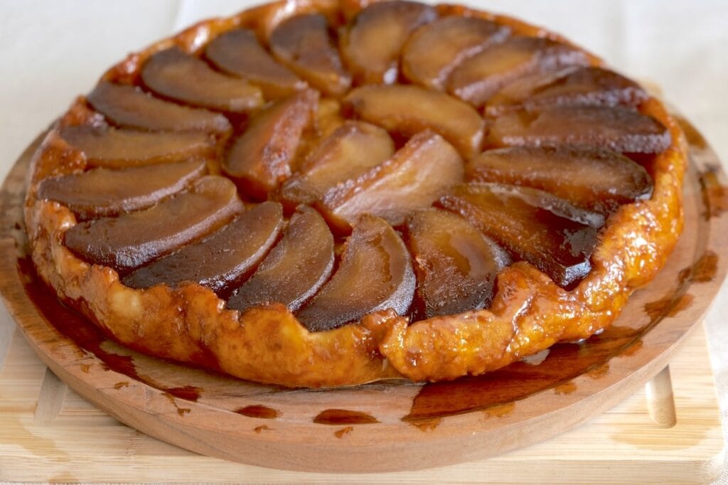 upside down apple pie