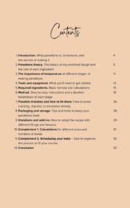 panettone pdf content